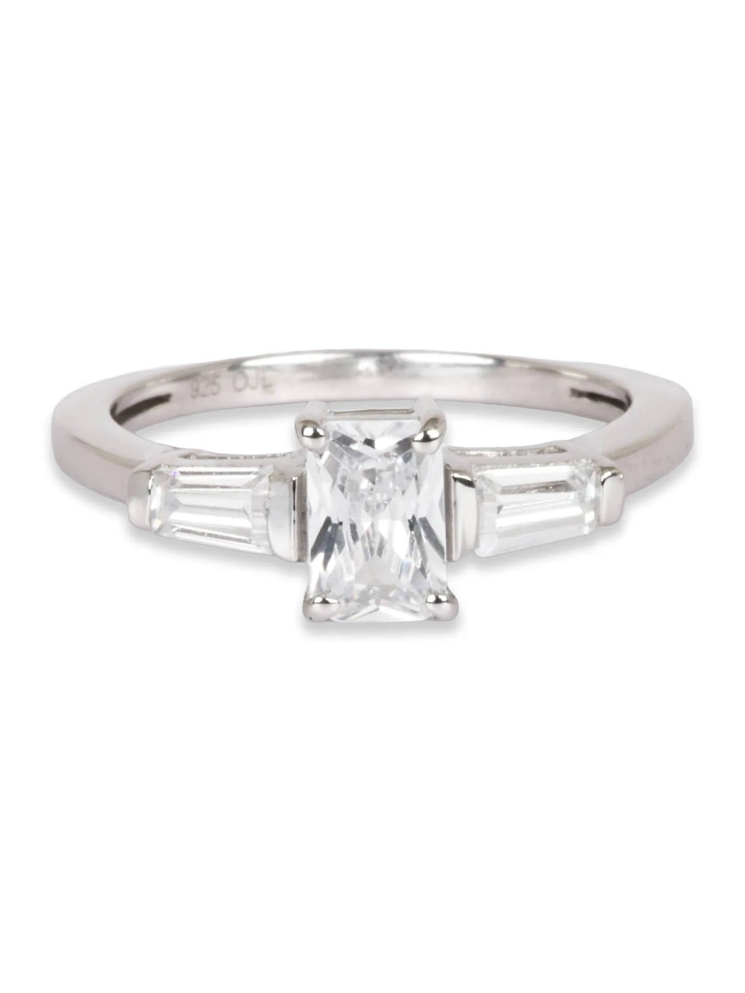 1 Carat Classic Octagon American Diamond Ring