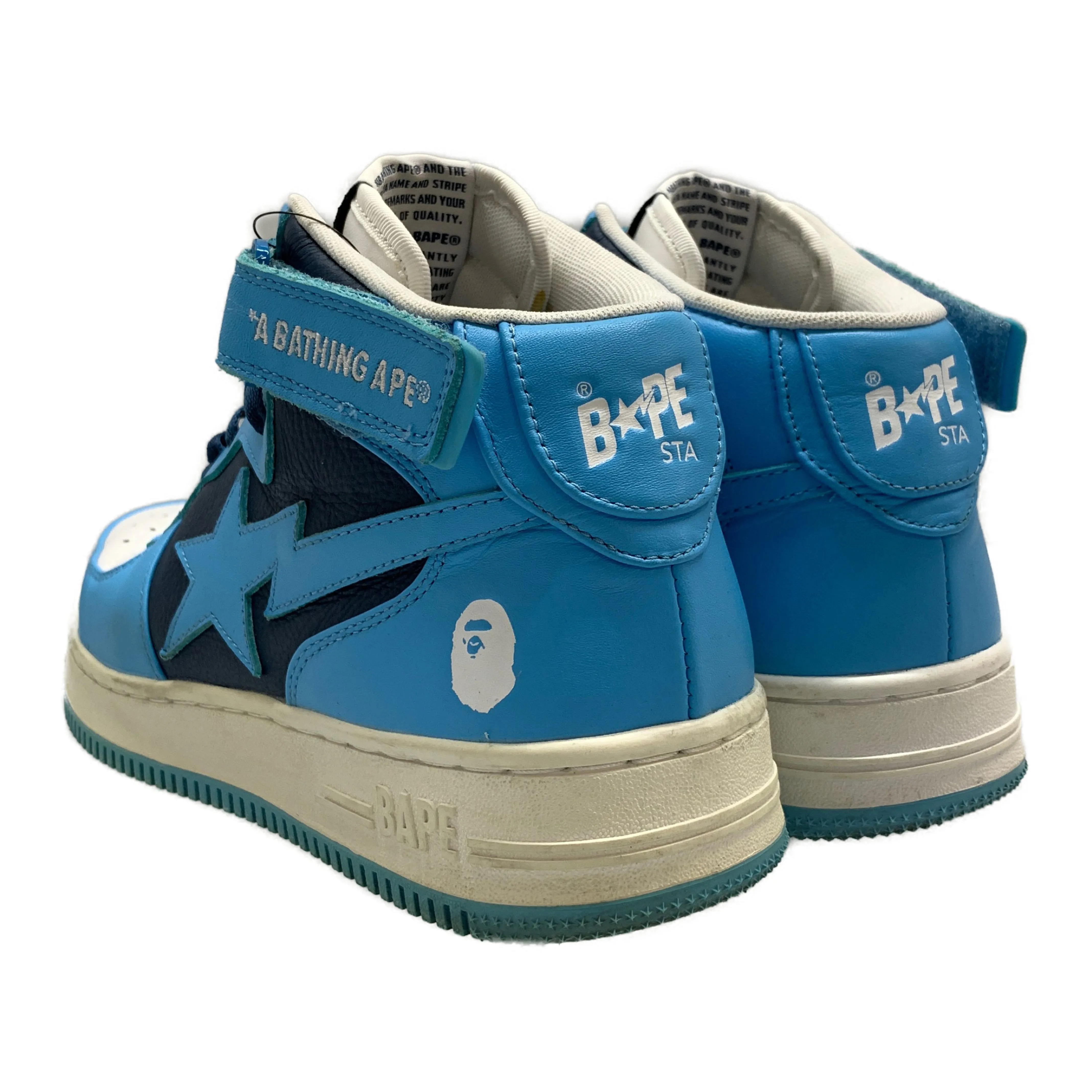 A BATHING APE/Hi-Sneakers/US10/BLU/M191010