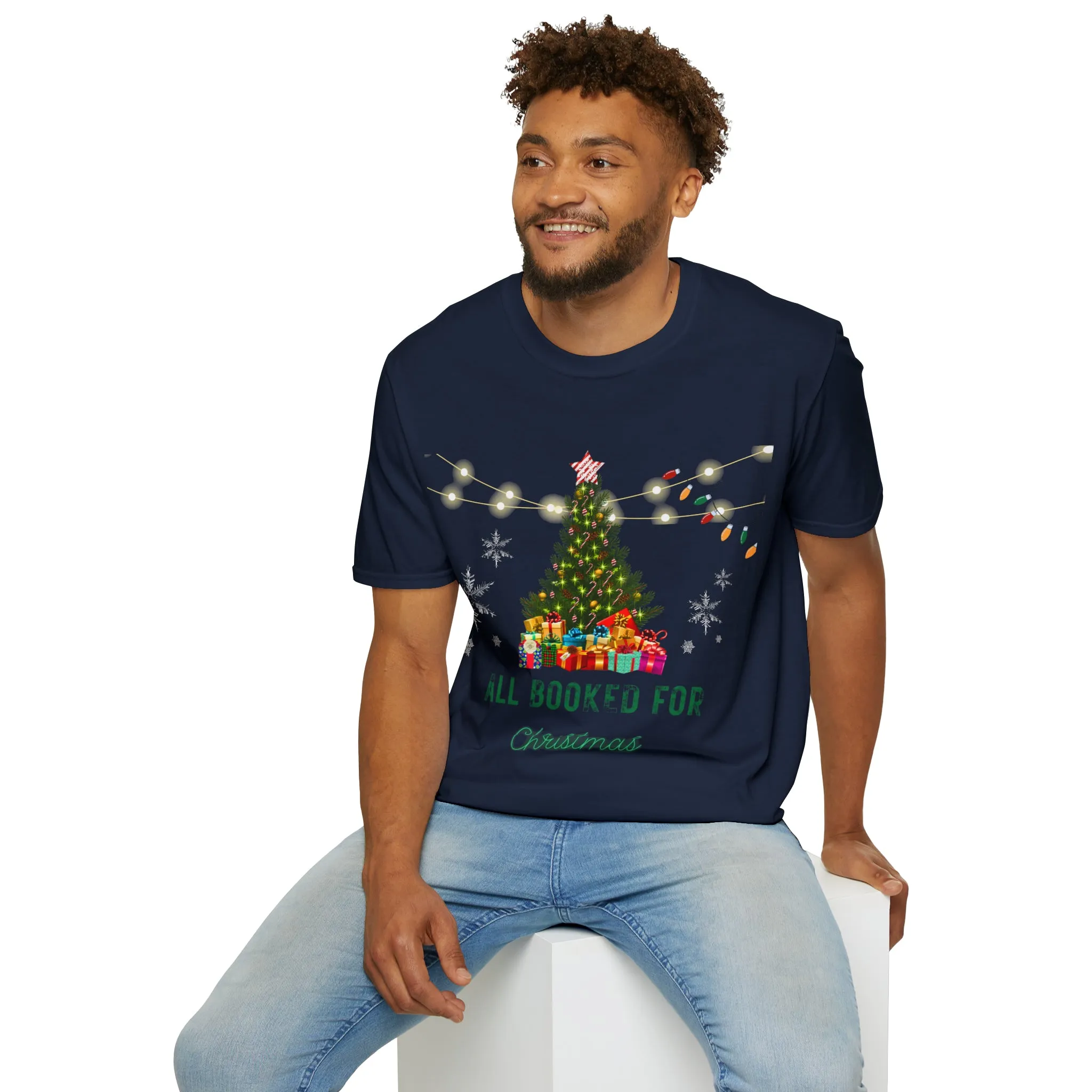 All booked for Christmas - Unisex Softstyle T-Shirt