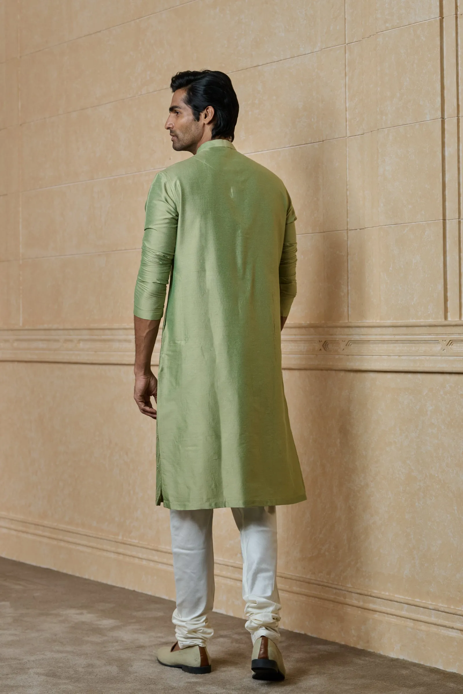 All Over Embroidered Kurta Set