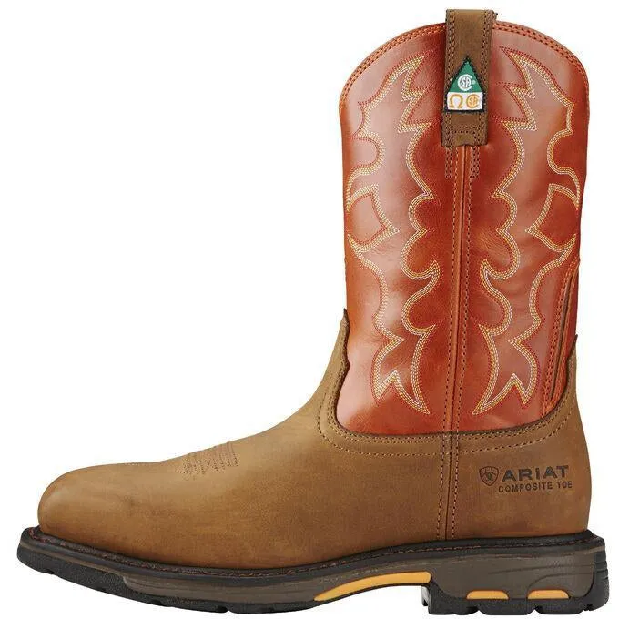 Ariat Men's WorkHog CSA 11 Comp Toe Western Work Boot - 10017170