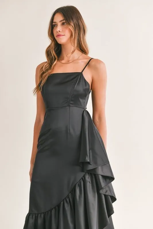 Avila Ruffle Hem Dress - FINAL SALE