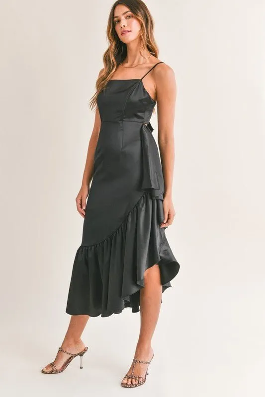 Avila Ruffle Hem Dress - FINAL SALE