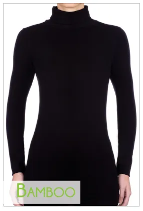 Bamboo basic one size turtle neck- various colours