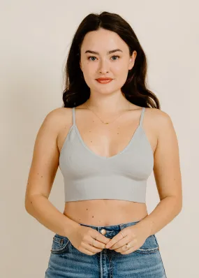 Bella Bralette - Pewter