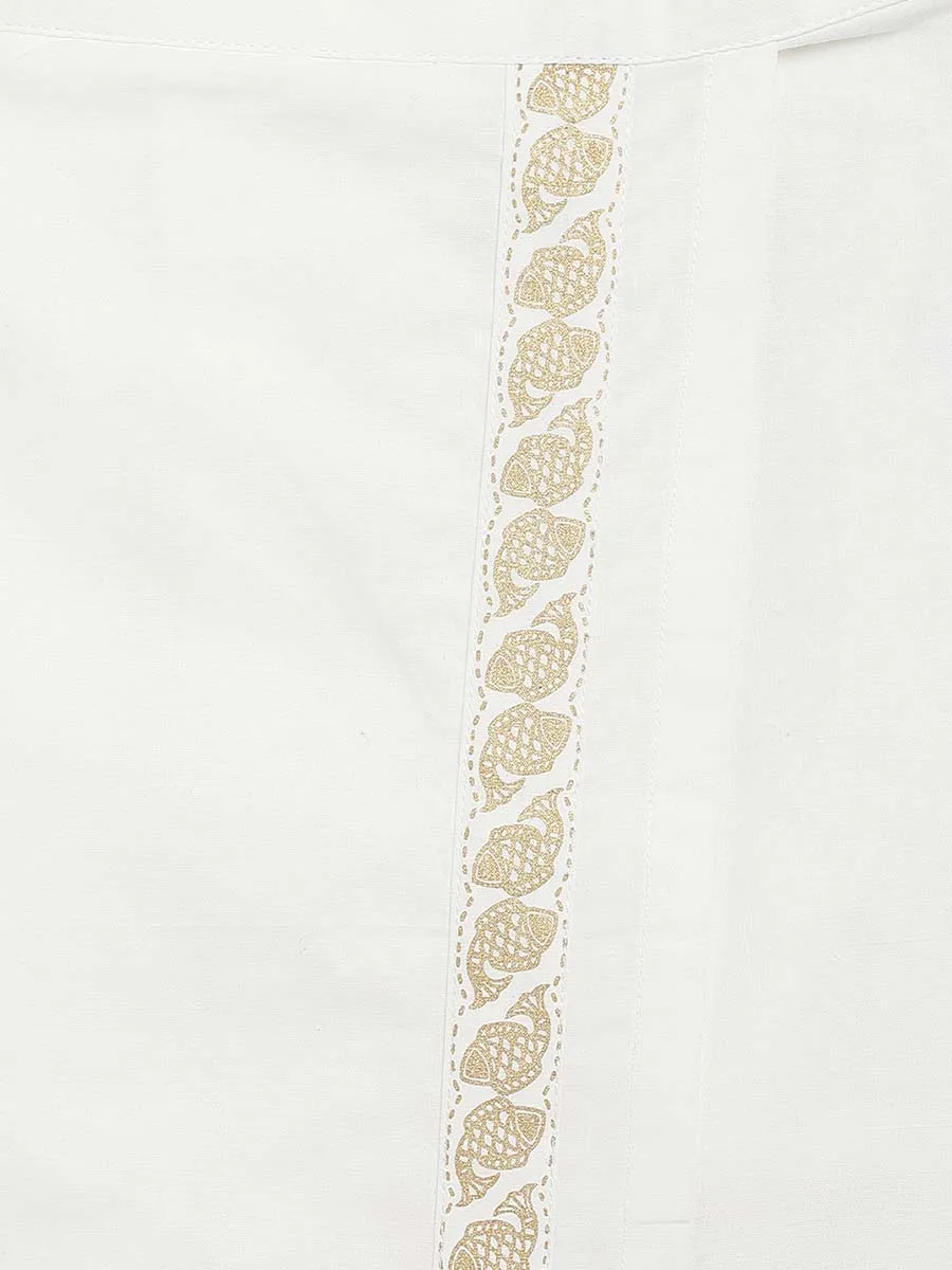 Boys Mundu Dhoti-White