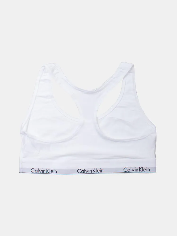 Calvin Klein Modern Cotton Bralette - White