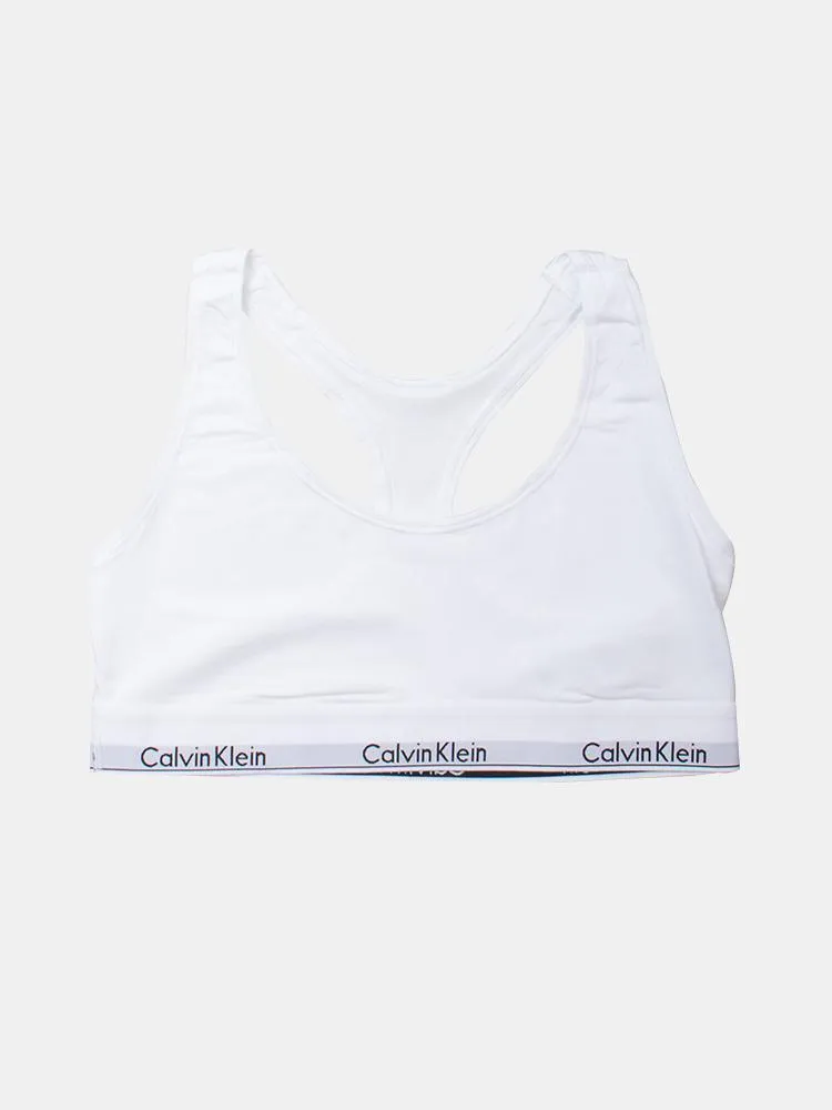 Calvin Klein Modern Cotton Bralette - White