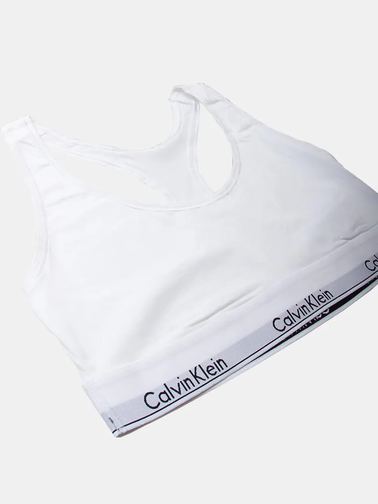 Calvin Klein Modern Cotton Bralette - White