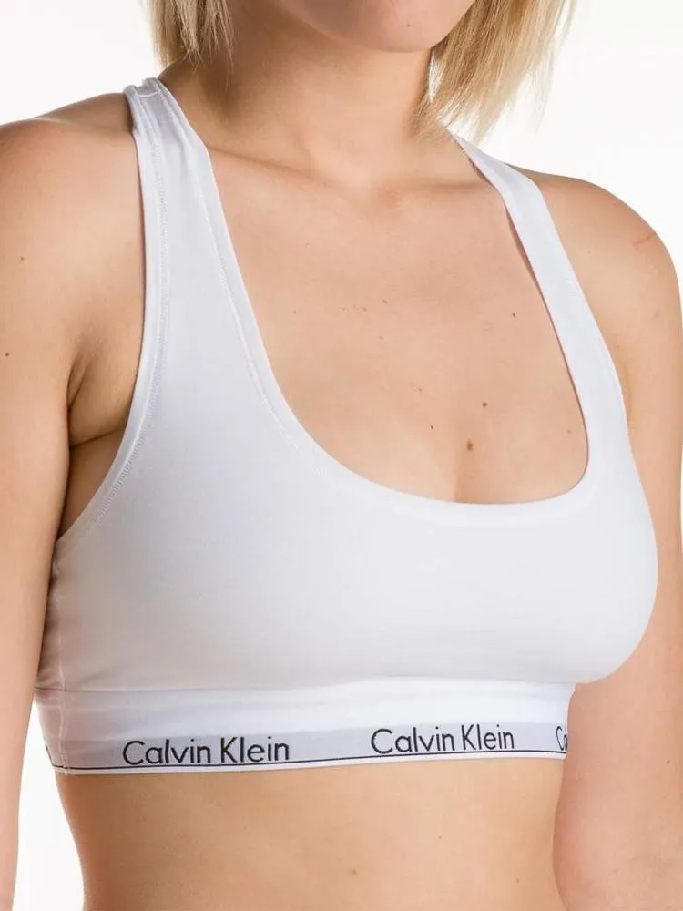 Calvin Klein Modern Cotton Bralette - White