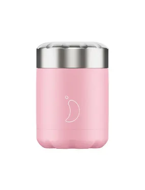 Chillys 300ml Food Pot Pastel Pink