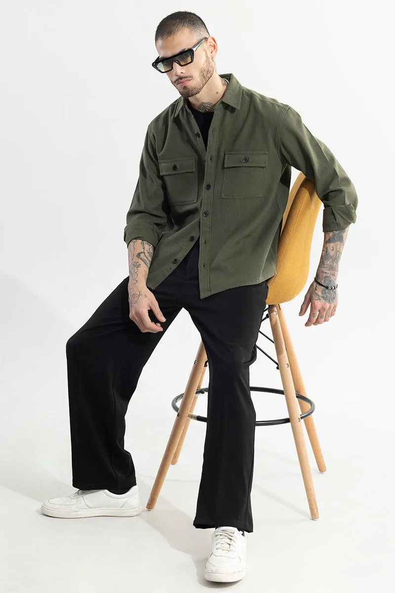 Clyster Olive Overshirt