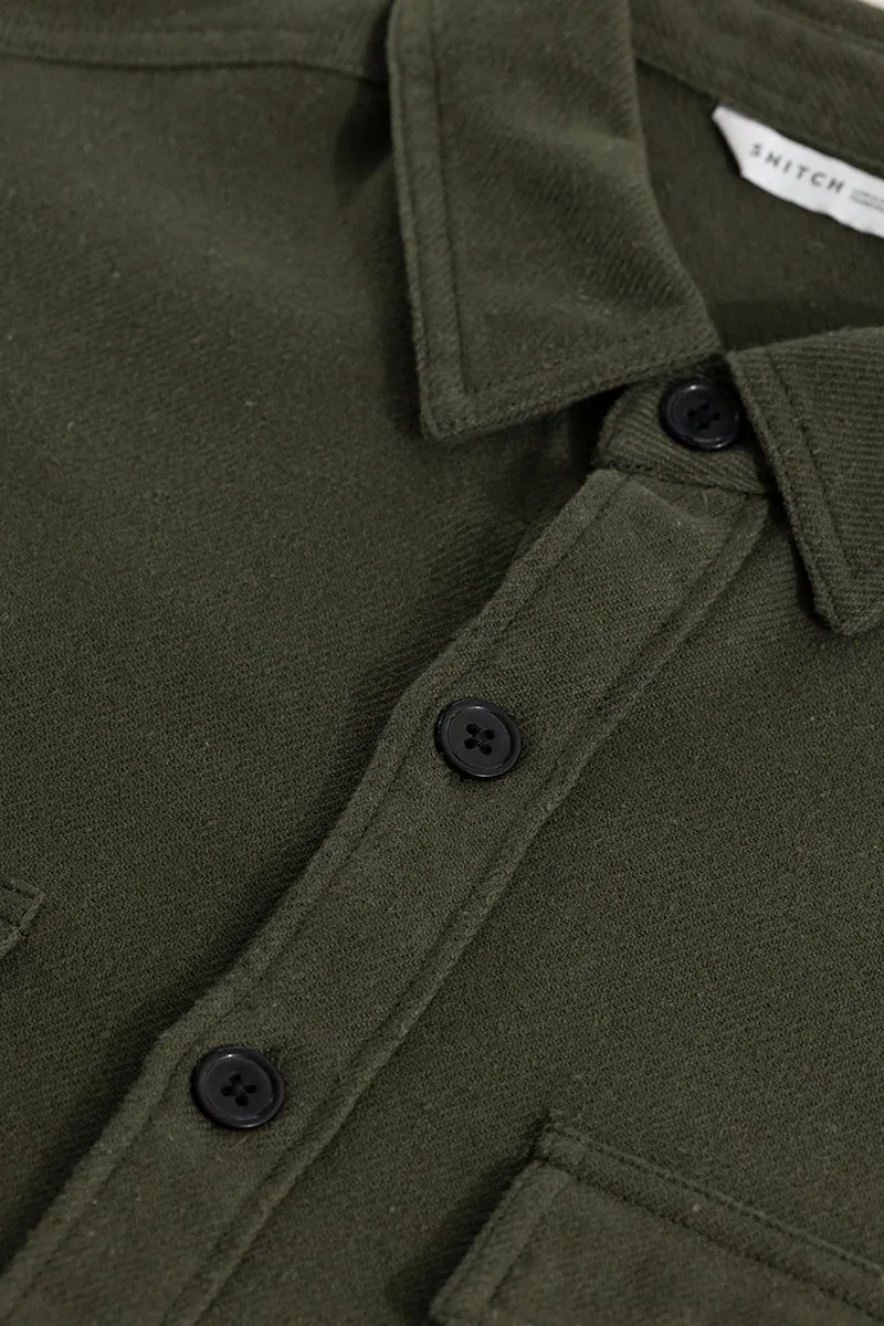 Clyster Olive Overshirt