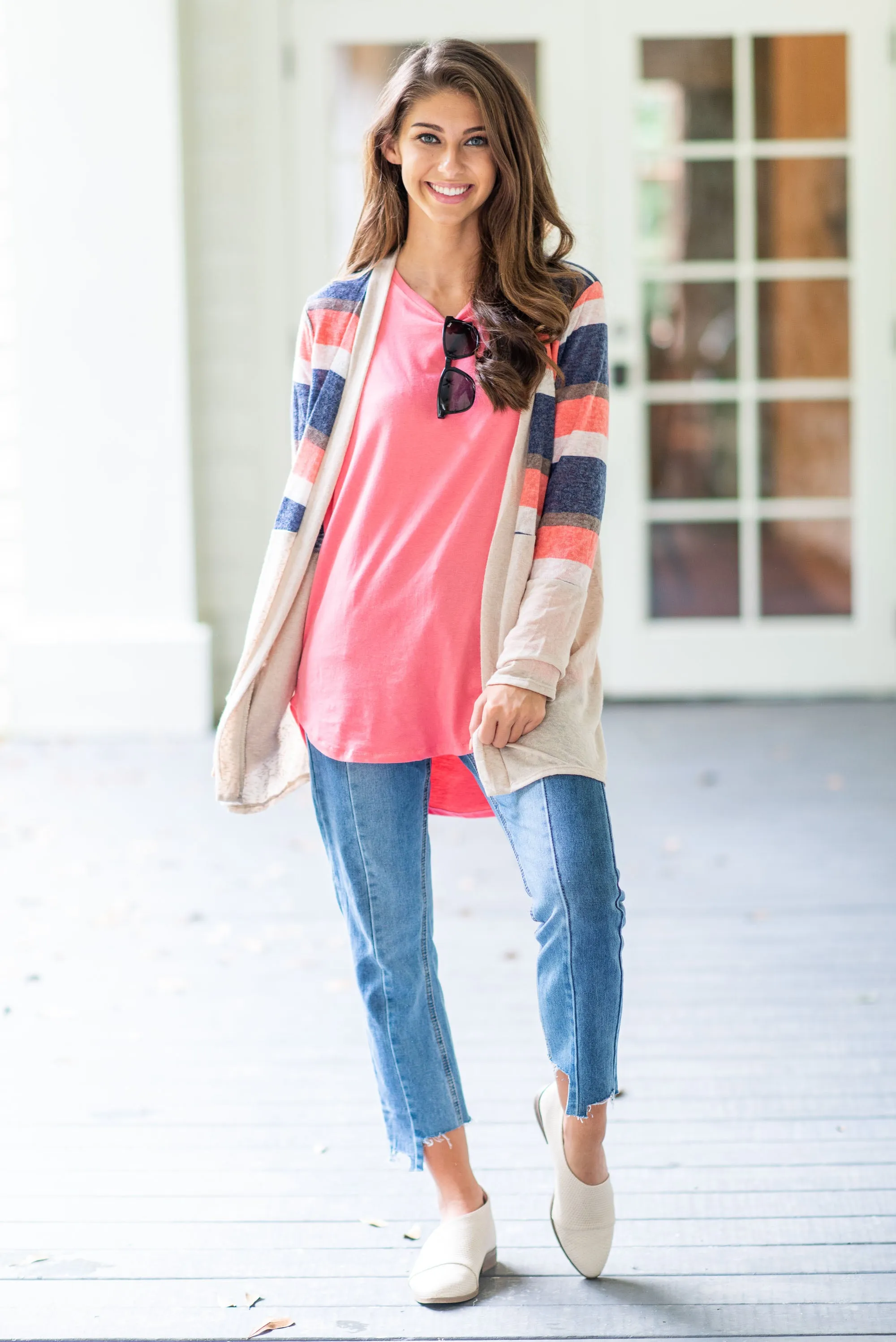 Easy Like Sunday Grapefruit Pink Tunic