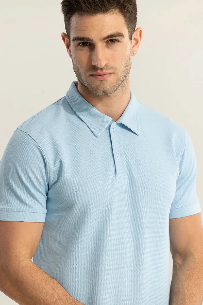 EasyElegance Sky Blue Polo T-Shirt