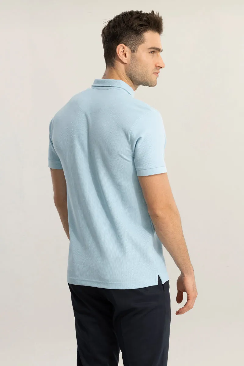 EasyElegance Sky Blue Polo T-Shirt