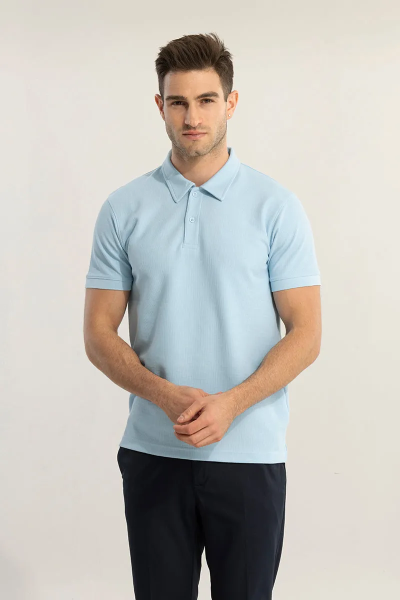 EasyElegance Sky Blue Polo T-Shirt