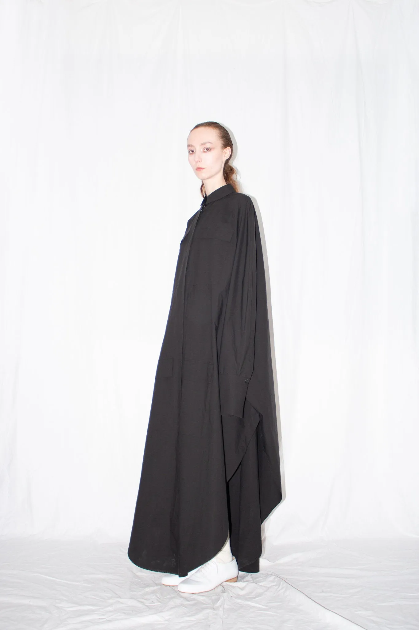 Elongated Cloak Shirt