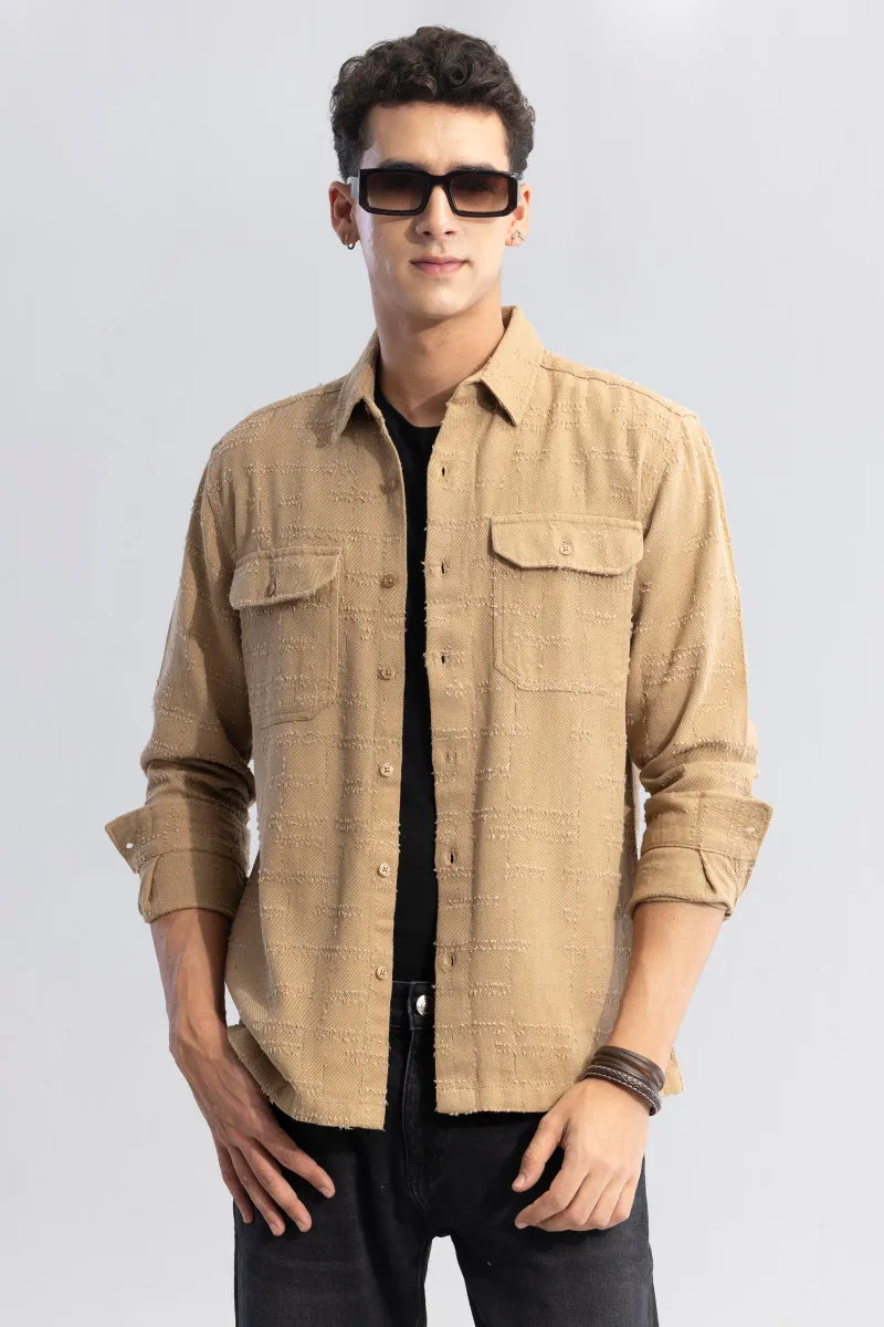 Fabric Fusion Brown Shirt