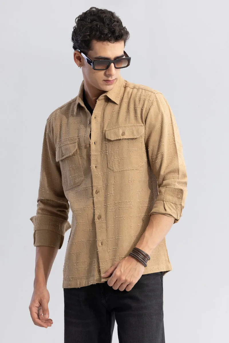 Fabric Fusion Brown Shirt