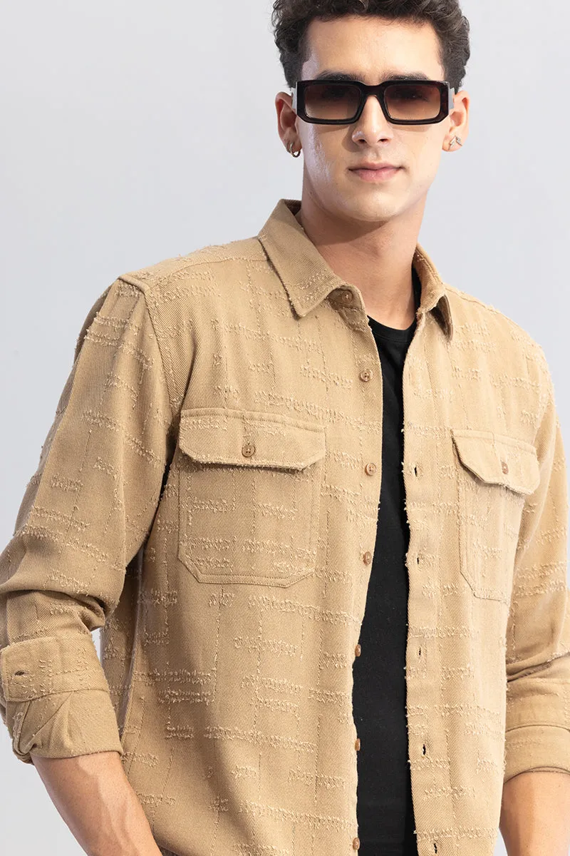 Fabric Fusion Brown Shirt