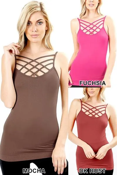 Famous Criss Cross Tanks