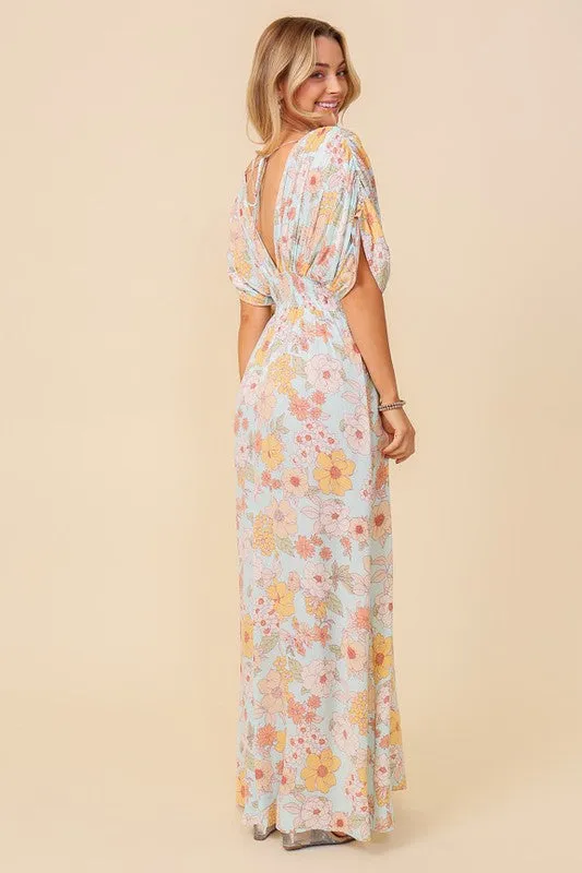 Floral Spring Maxi Sundress