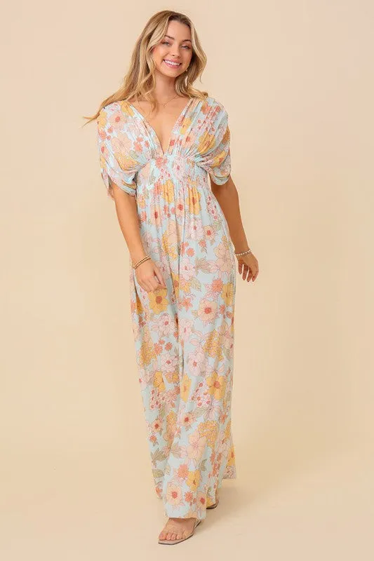 Floral Spring Maxi Sundress