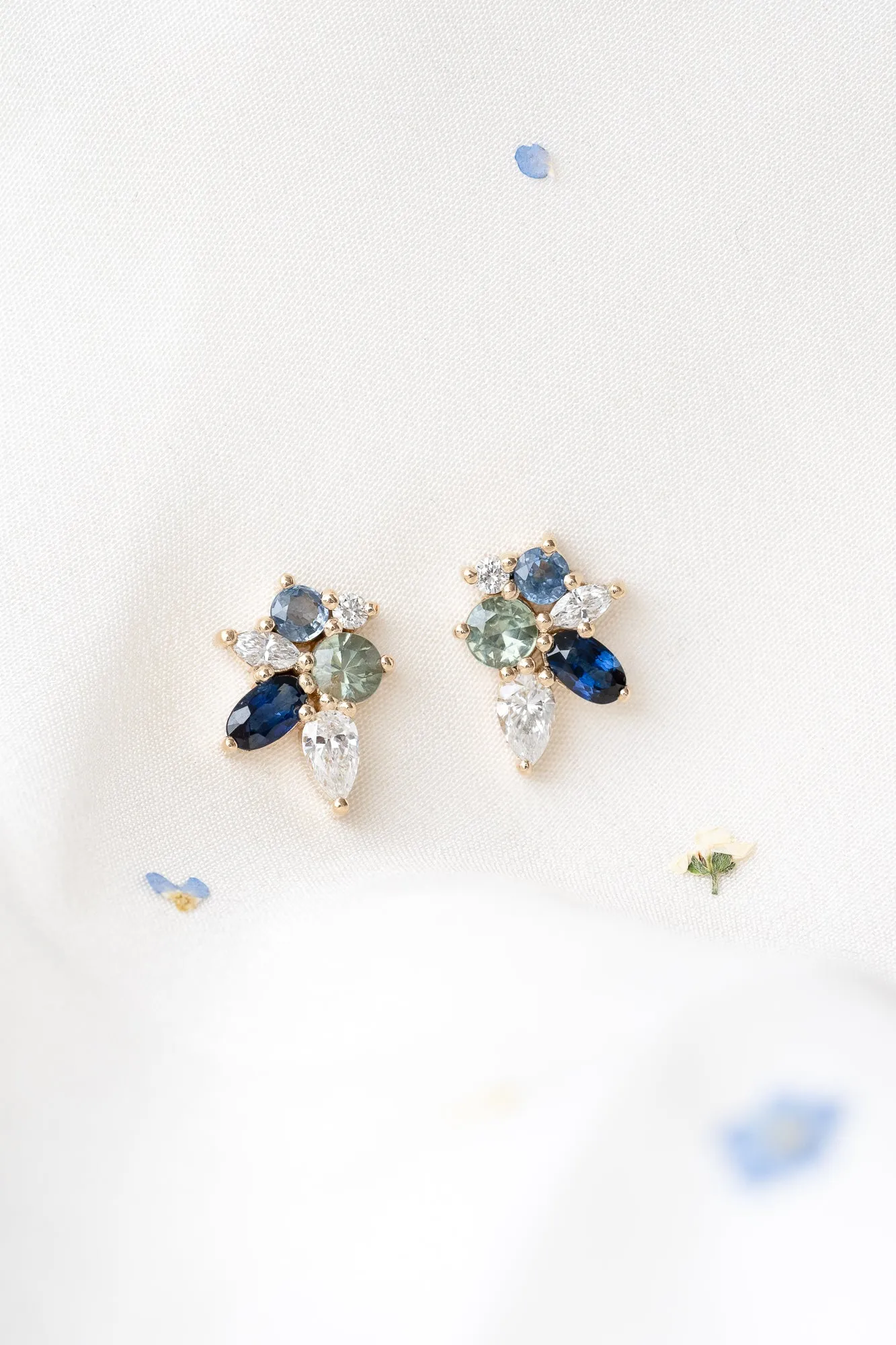 In Bloom Studs in Tranquil