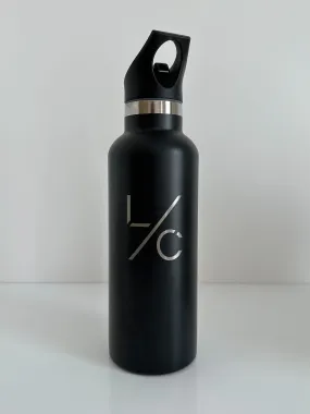 Insulated Water Bottle Black NEW