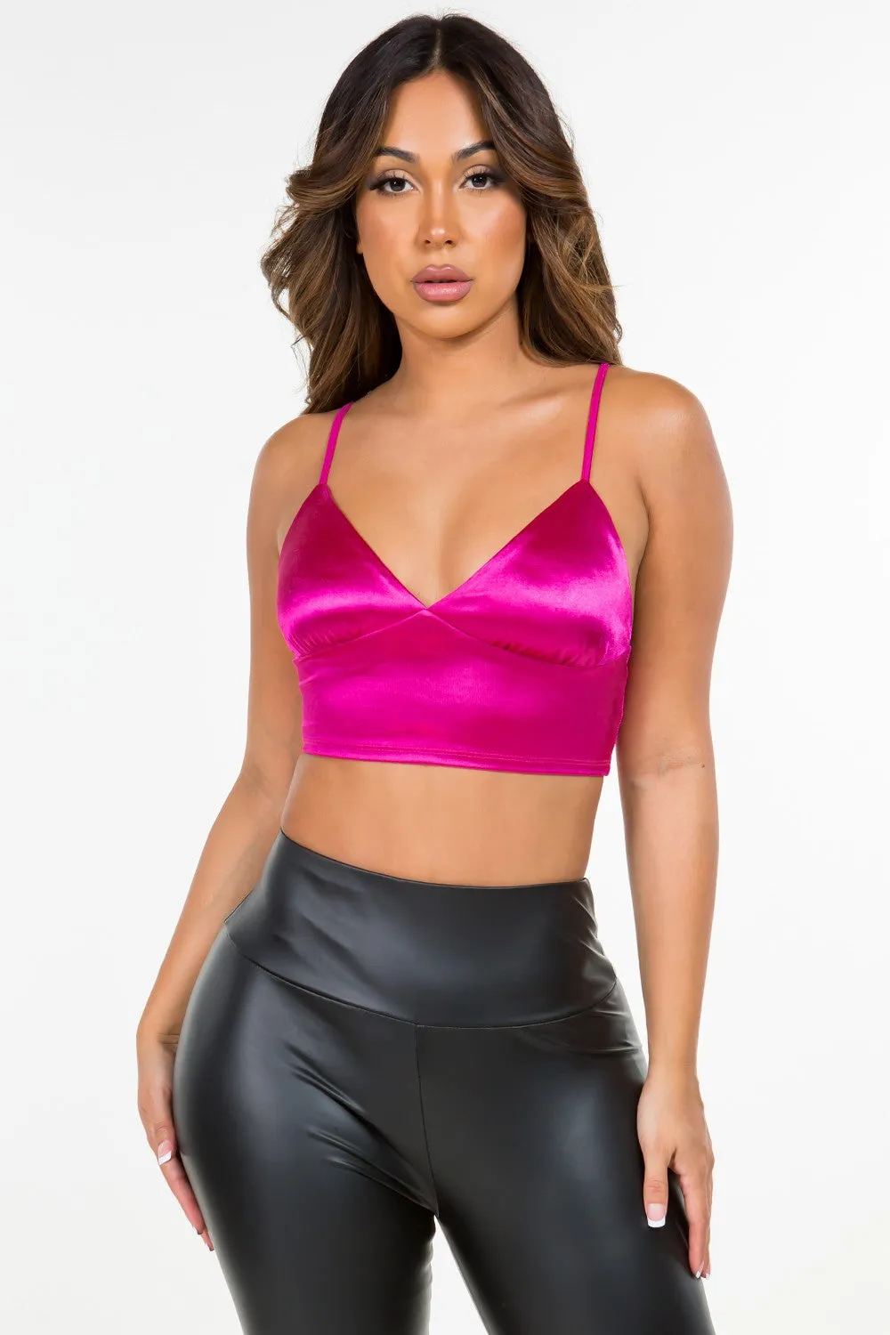 Jr Tank Top - Satin Pink