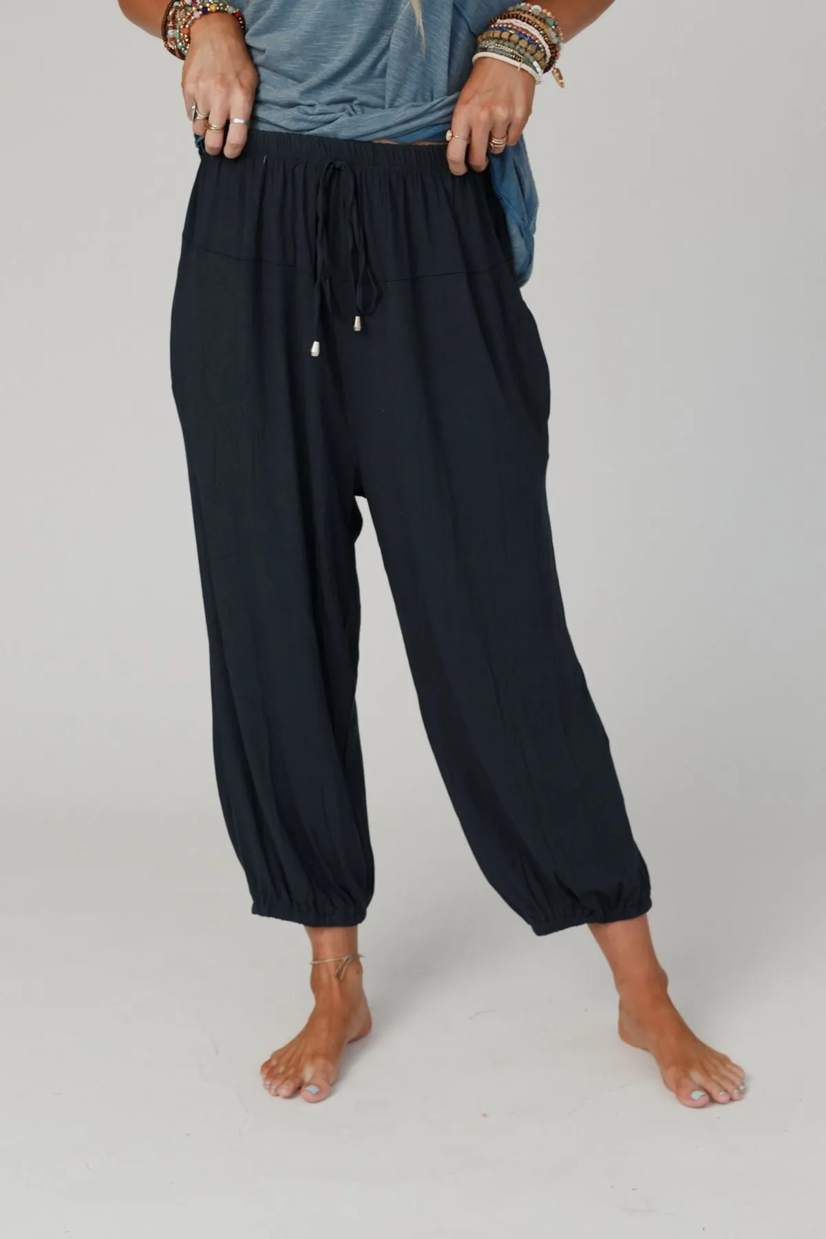 June Bug Jogger Pants - Dark Gray