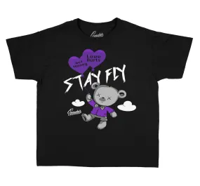 Kids - Court Purple 13 Money Over Love Shirt