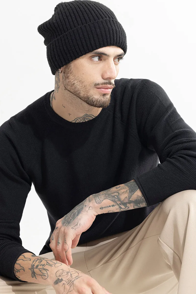 Knitline Black Sweater