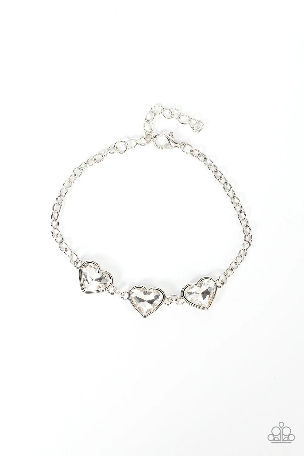 Little Heartbreaker - White Bracelet