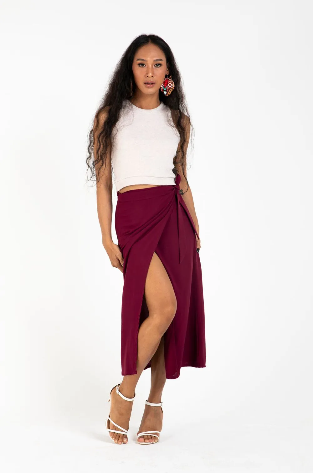 Maxi Wrap Skirt