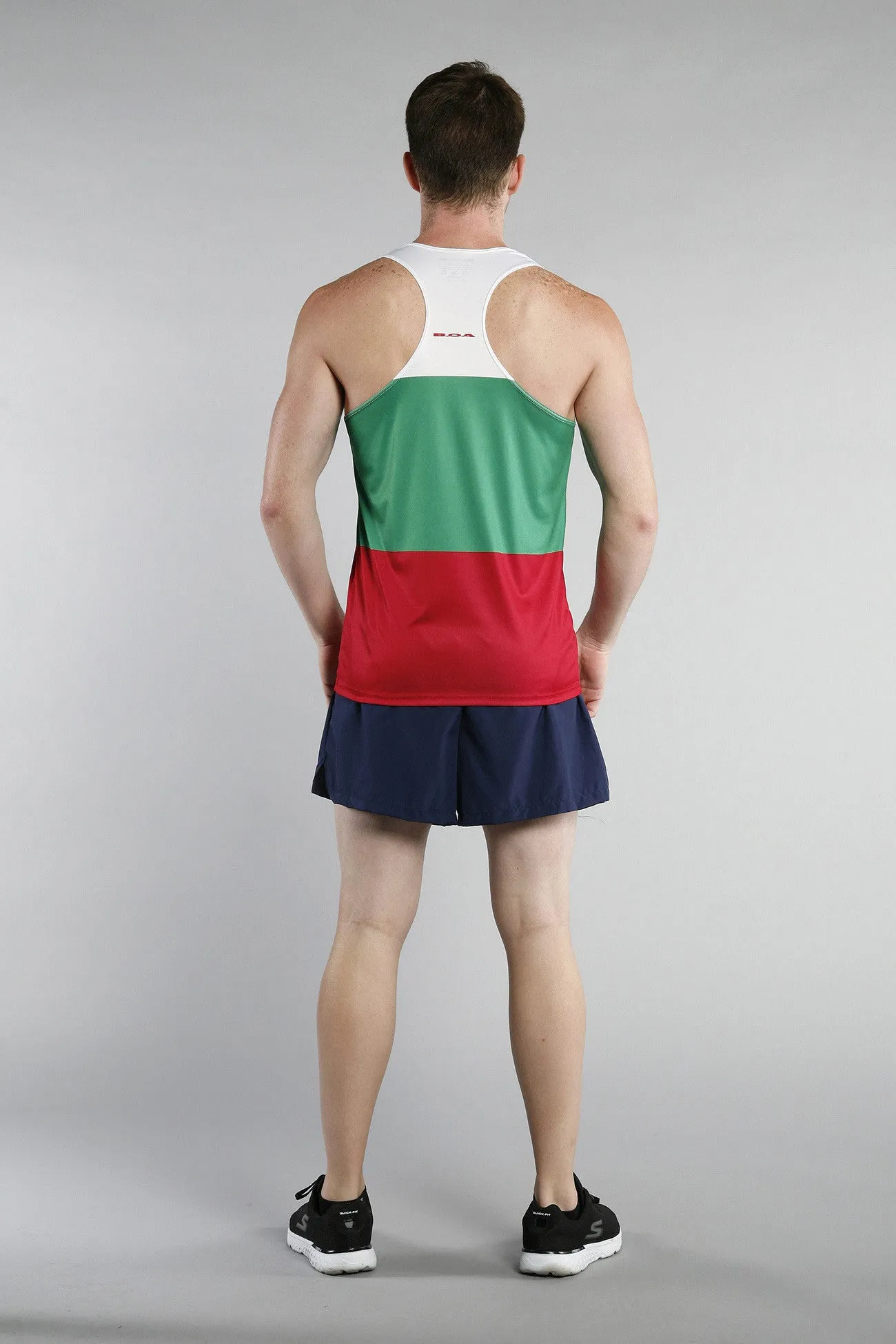 Men's Printed Singlet- Bulgaria