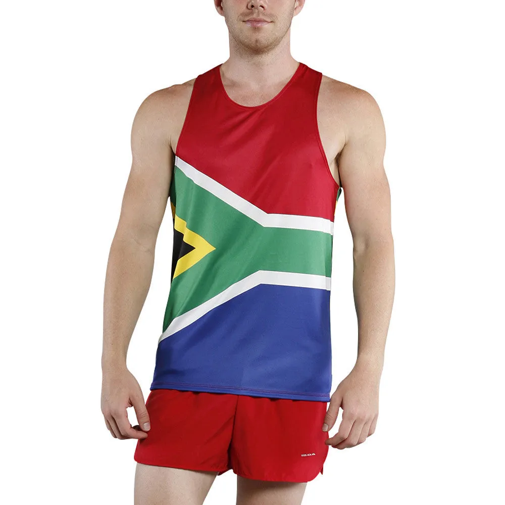 Men's Printed Singlet- South Africa