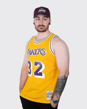 Mitchell & Ness Lakers Magic ’84-’85 Swing Jersey