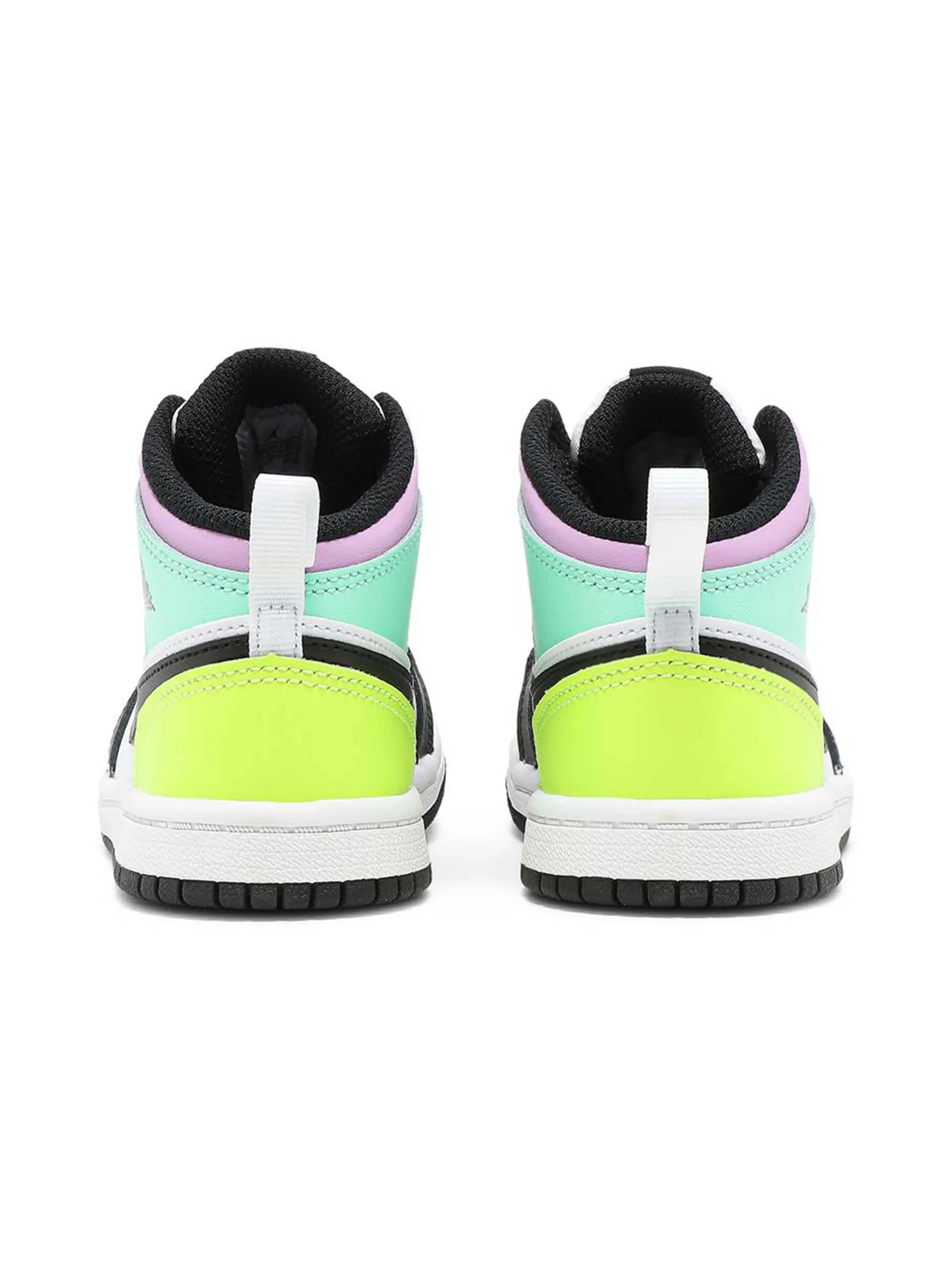 Nike Air Jordan 1 Mid Pastel Black Toe