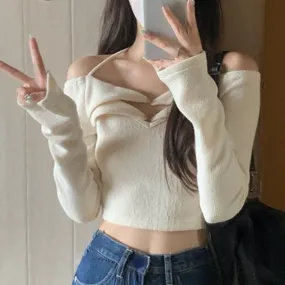 Off-The-Shoulder Sweater