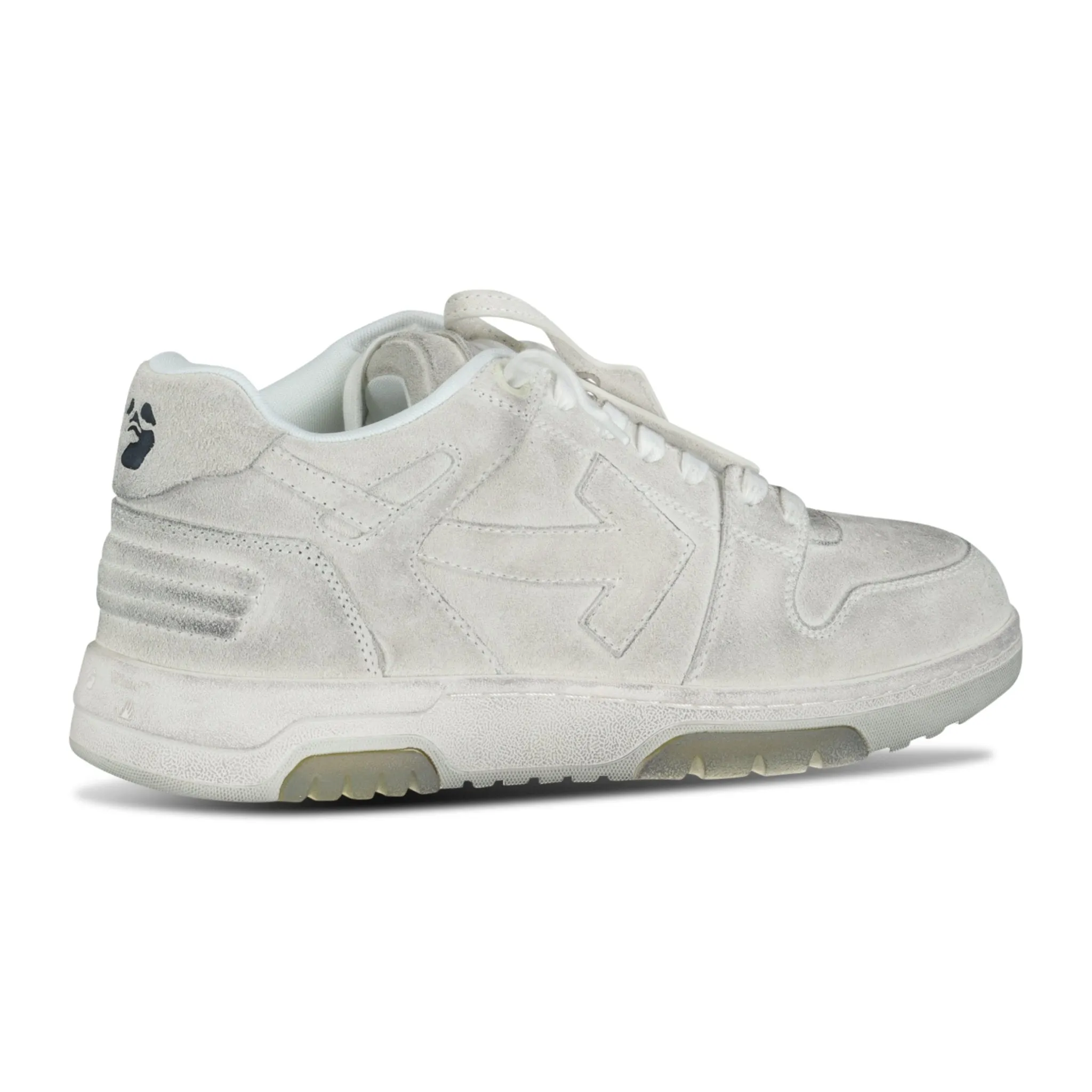 OFF-WHITE OUT OF OFFICE LOW VINTAGE DISTRESSED WHITE TRAINERS