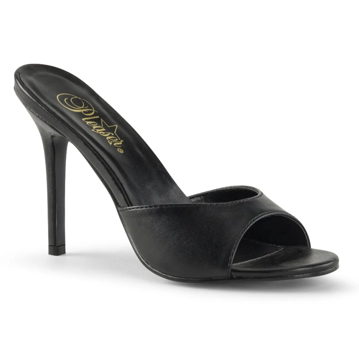 Pleaser Classique-01-Black-Size 10-Clearance