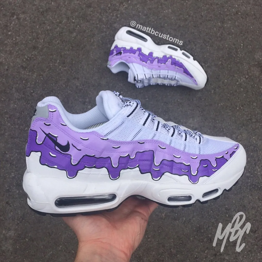 Purple Dripping - Air Max 95 Custom