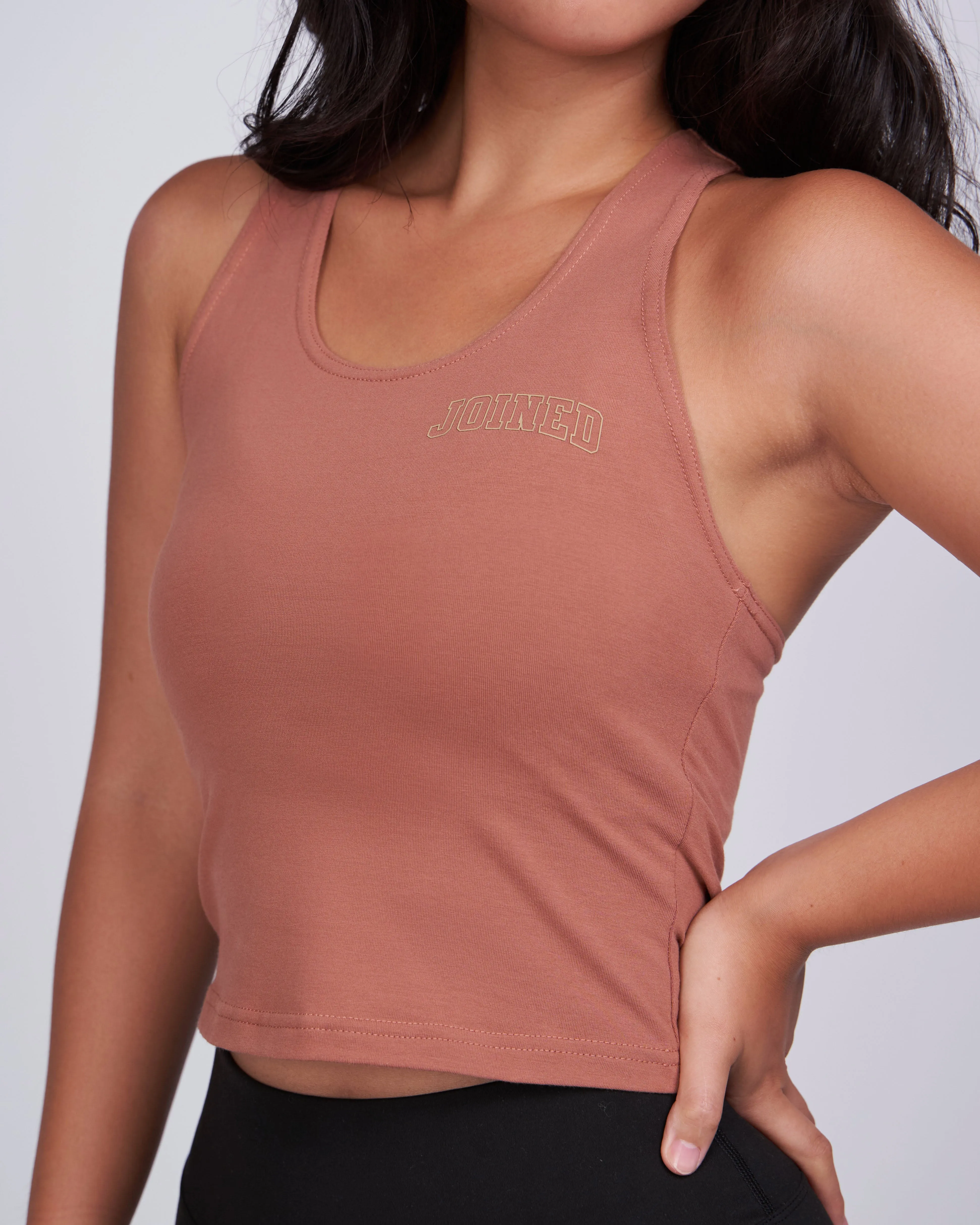 Racerback Crop Tank