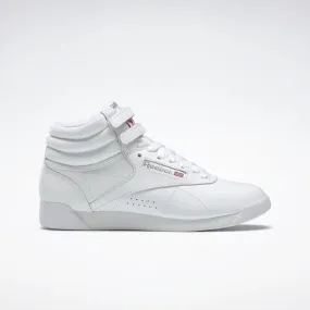 REEBOK WOMEN'S FREESTYLE HI WOMEN'S WHITE SHOES