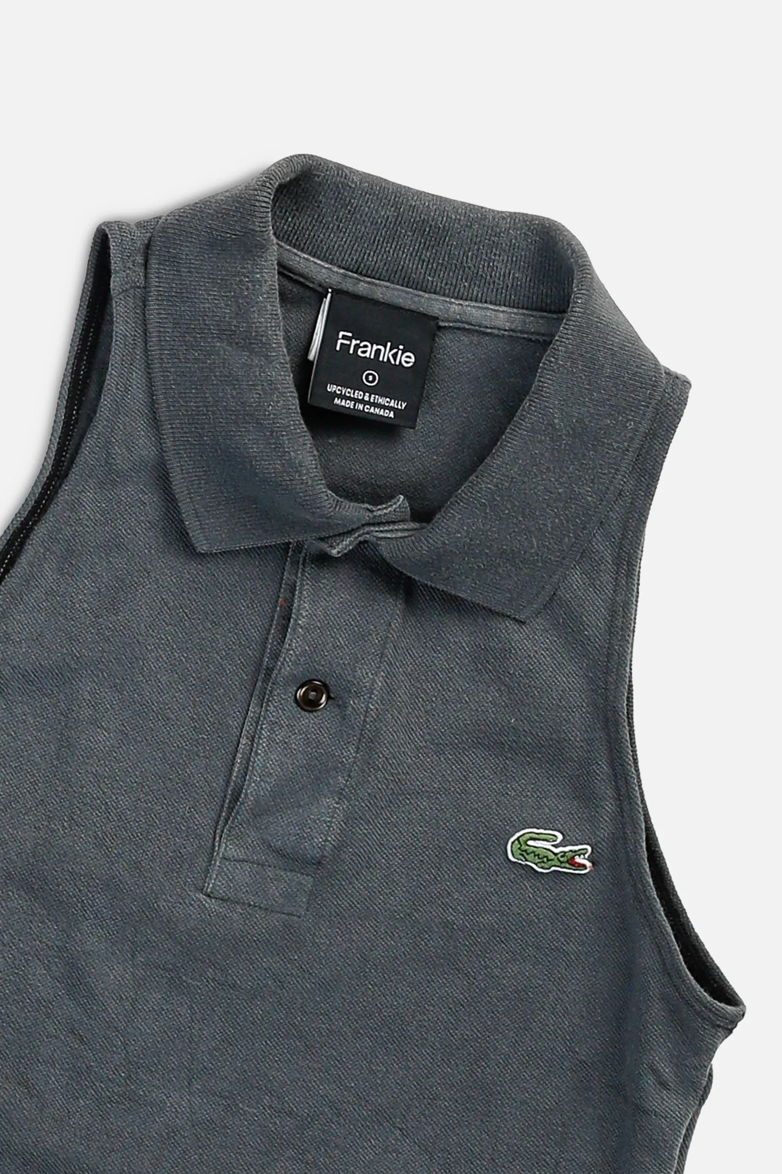 Rework Lacoste Collared Tank - S