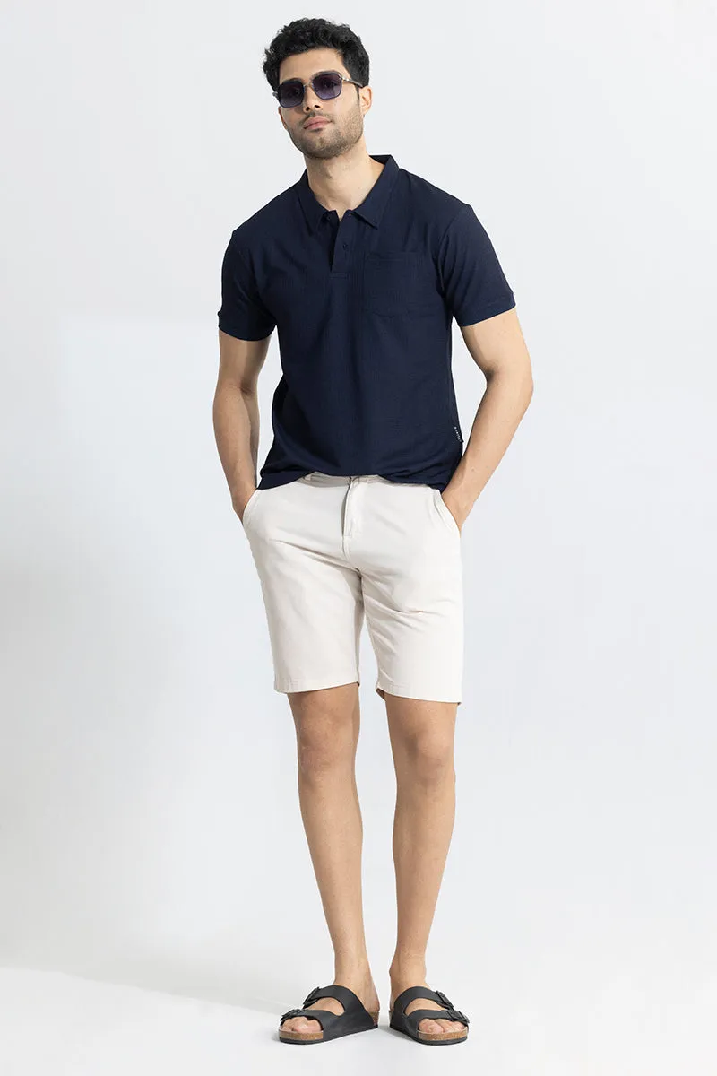 Roller Navy Polo T-Shirt