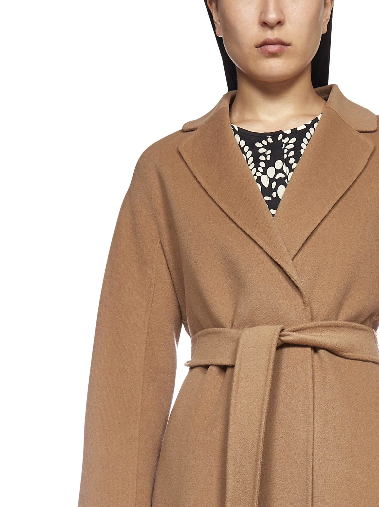 'S Max Mara Esturia Tie Belt Coat