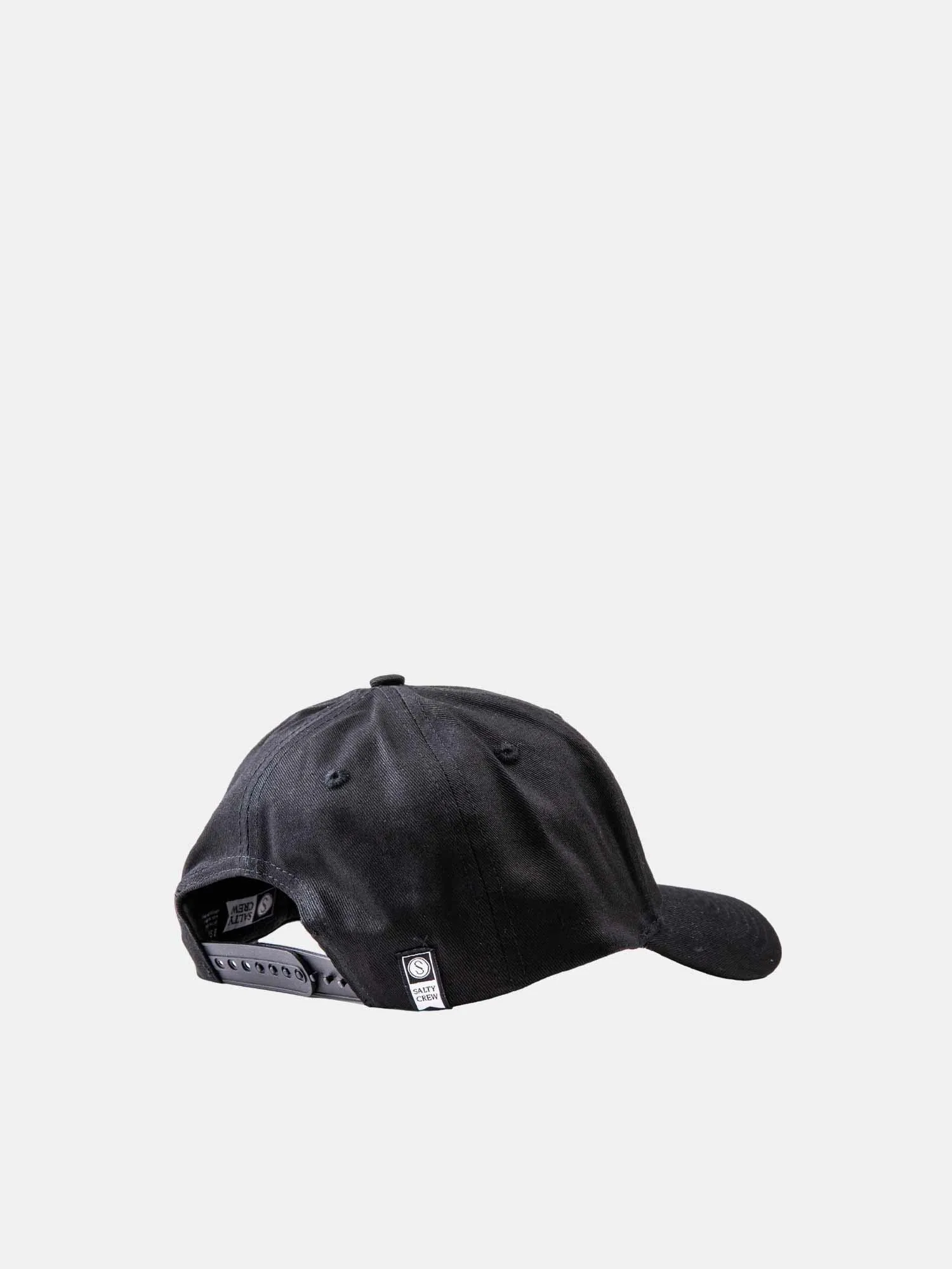 Salty Crew Snap Attack 6 Panel Cap - Black